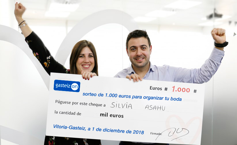 Sorteo de 1.000 euros para organizar tu boda!!